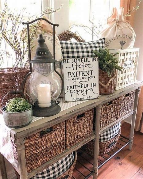 Rustic home décor